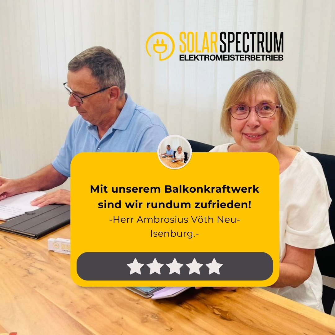 Beispielarbeit von SolarSpectrum GmbH - veröffentlicht auf Solartechnik.org