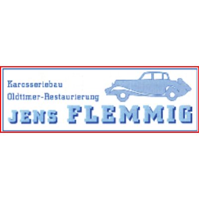 Logo der Firma Ka­ros­se­rie- und Fahr­zeug­bau & Old­ti­mer­re­stau­rie­rung Jens Flem­mig aus Zwickau auf dem Branchenportal Auto-Werkstatt.de