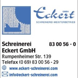 Logo der Firma Eckert GmbH - Schreinerei aus Offenbach auf dem Branchenportal Bauunternehmen.org