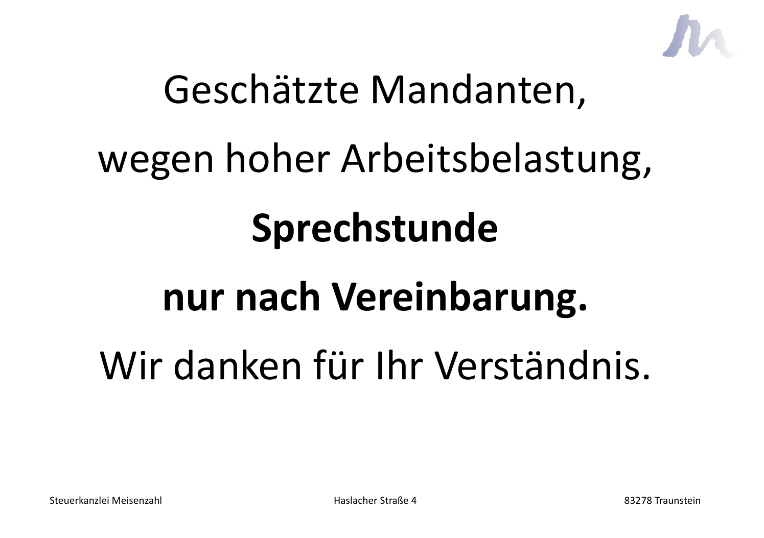 Beispielarbeit von Steuerberater Heinzpeter Meisenzahl - veröffentlicht auf Steuer-Berater.de