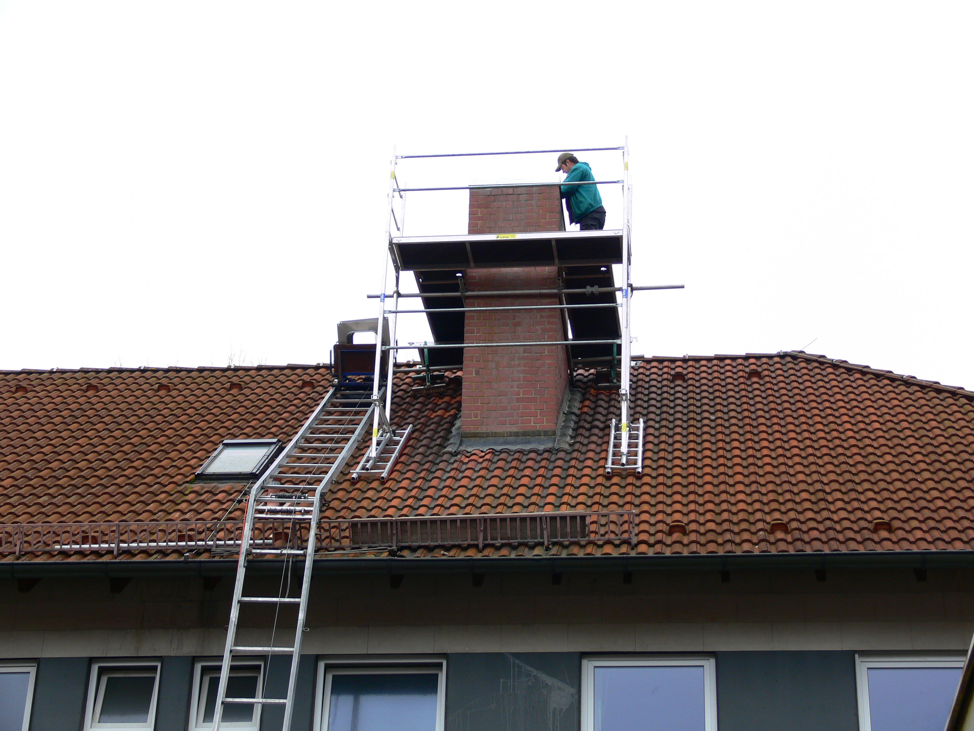 Beispielarbeit von Thomas Heubeck Schornsteinbau - veröffentlicht auf Heizungsbau.net