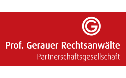 Prof. Gerauer Rechtsanwälte - LOGO