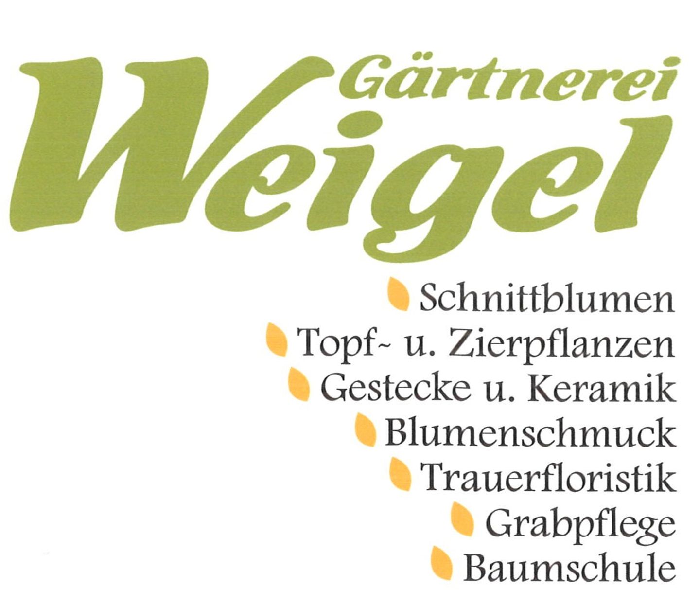 Logo der Firma Weigel Frank Gärtnerei aus Dautphetal auf dem Branchenportal Gartenbau.org