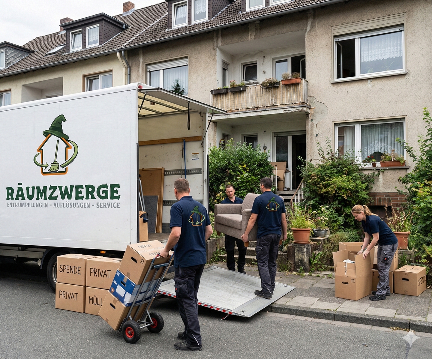 Beispielarbeit von Räumzwerge - veröffentlicht auf Hausmeisterdienste.net