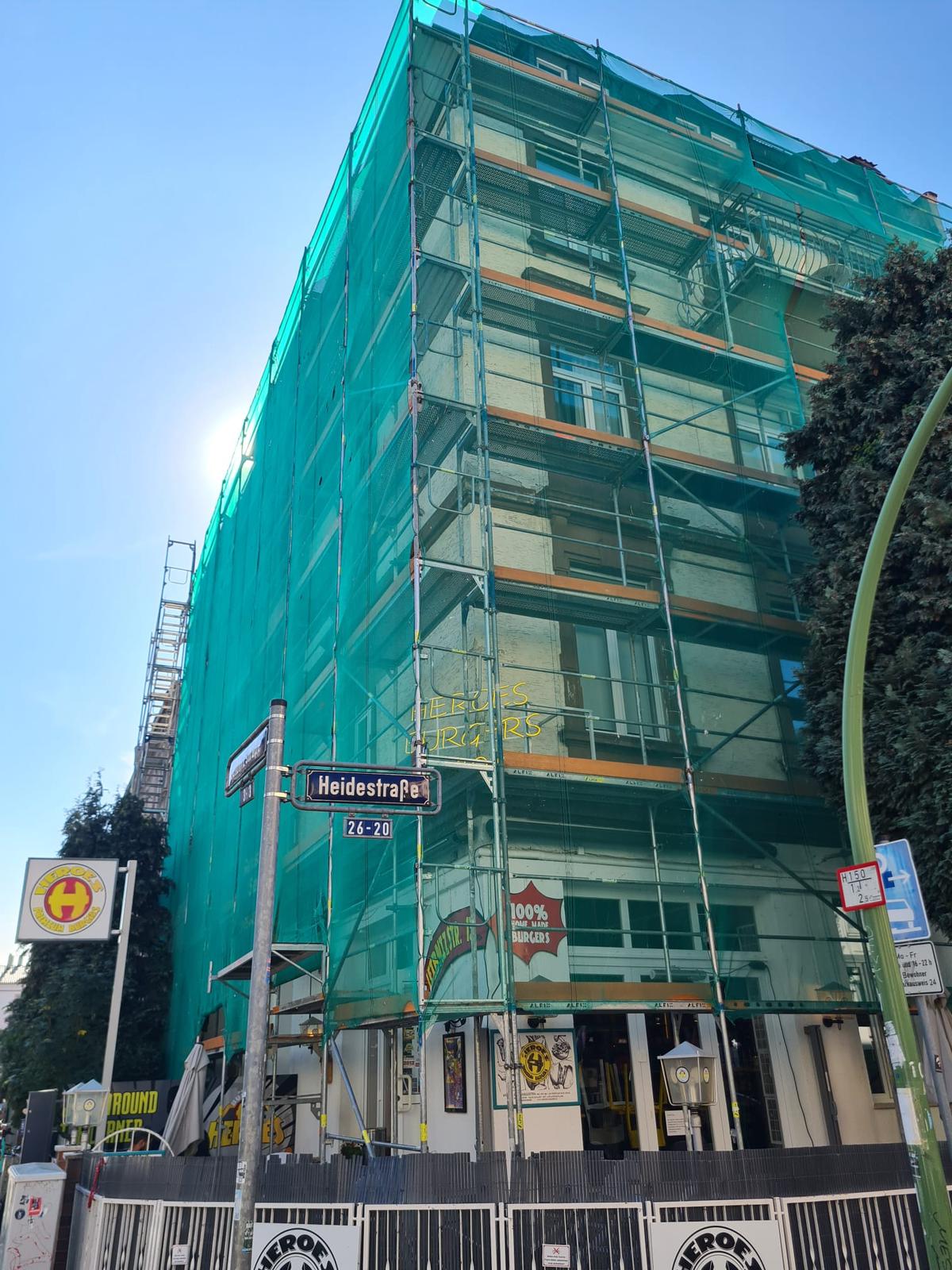 Beispielarbeit von Gerüstbau Selim - veröffentlicht auf Geruestbau.org