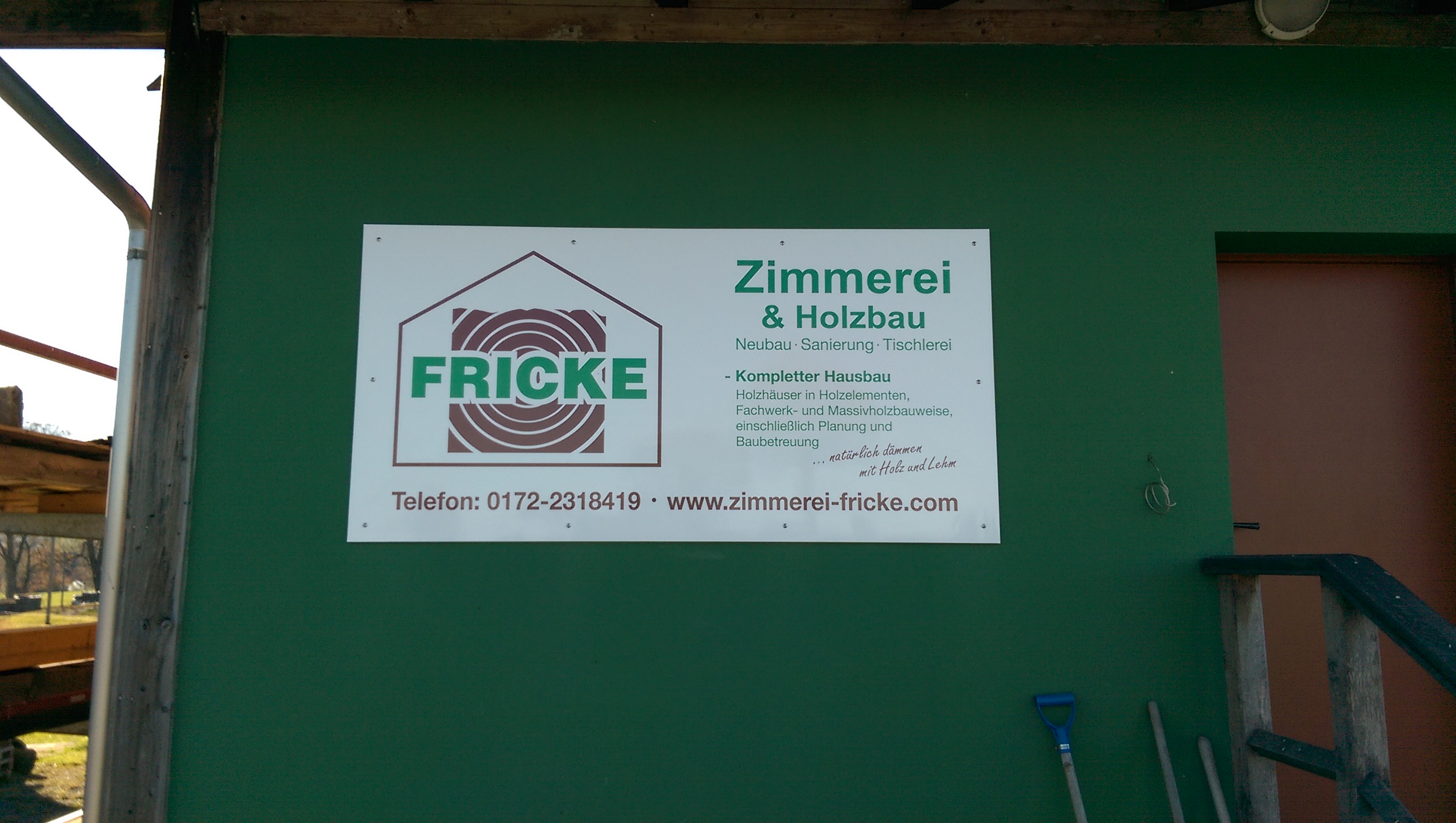 Logo der Firma Zimmerei & Holzbau, Dietmar Fricke aus Lichtenberg/Erzgeb. auf dem Branchenportal Bauunternehmen.org