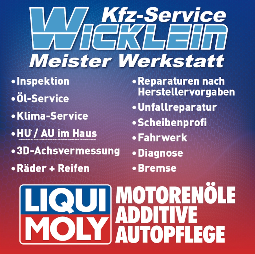 Beispielarbeit von Kfz-Service Wicklein - veröffentlicht auf Auto-Werkstatt.de