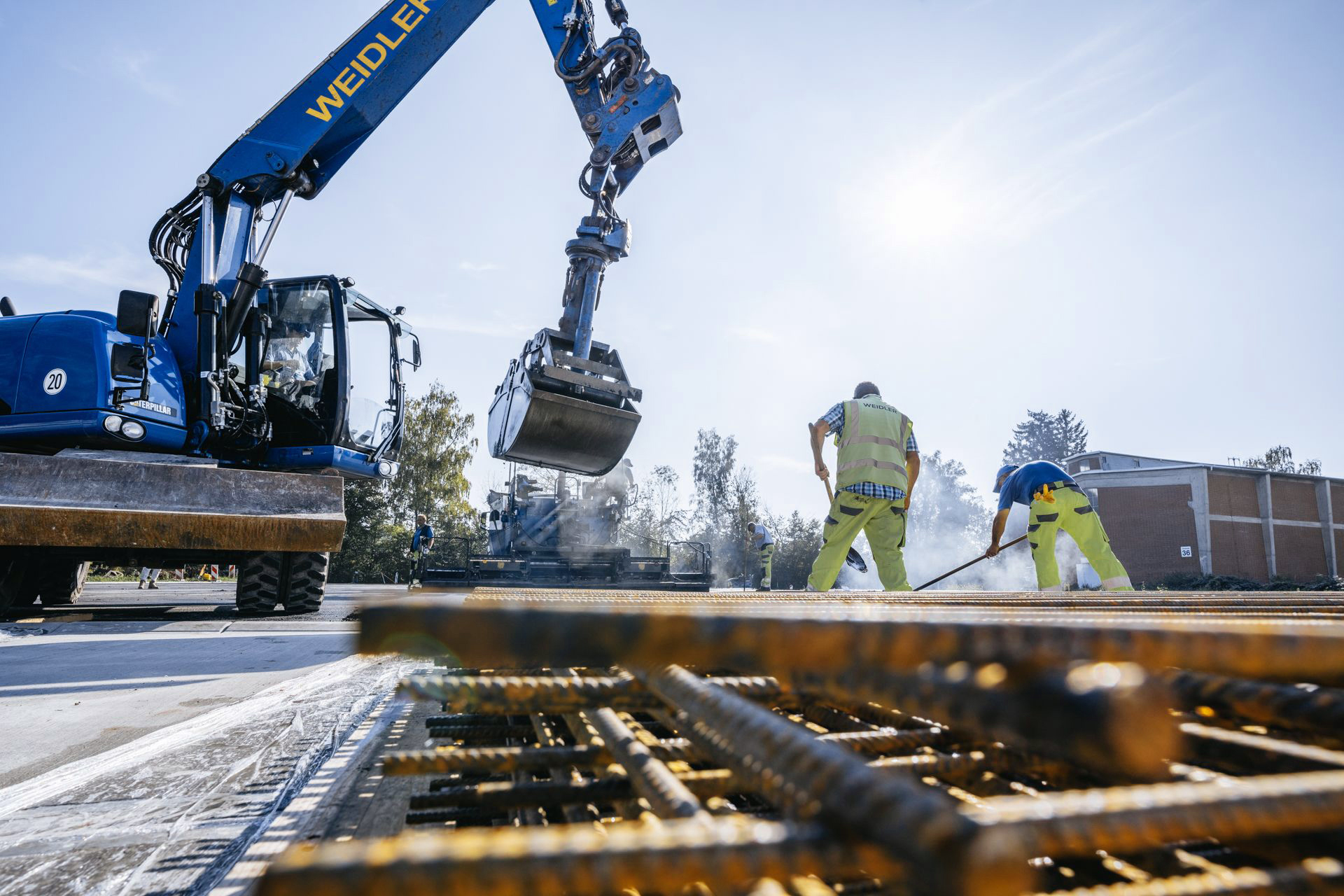 Beispielarbeit von WILHELM WEIDLER GmbH & Co. KG Bauunternehmung I Tiefbau I Straßenbau I Wasserbau I Erdbau - veröffentlicht auf Bauunternehmen.org