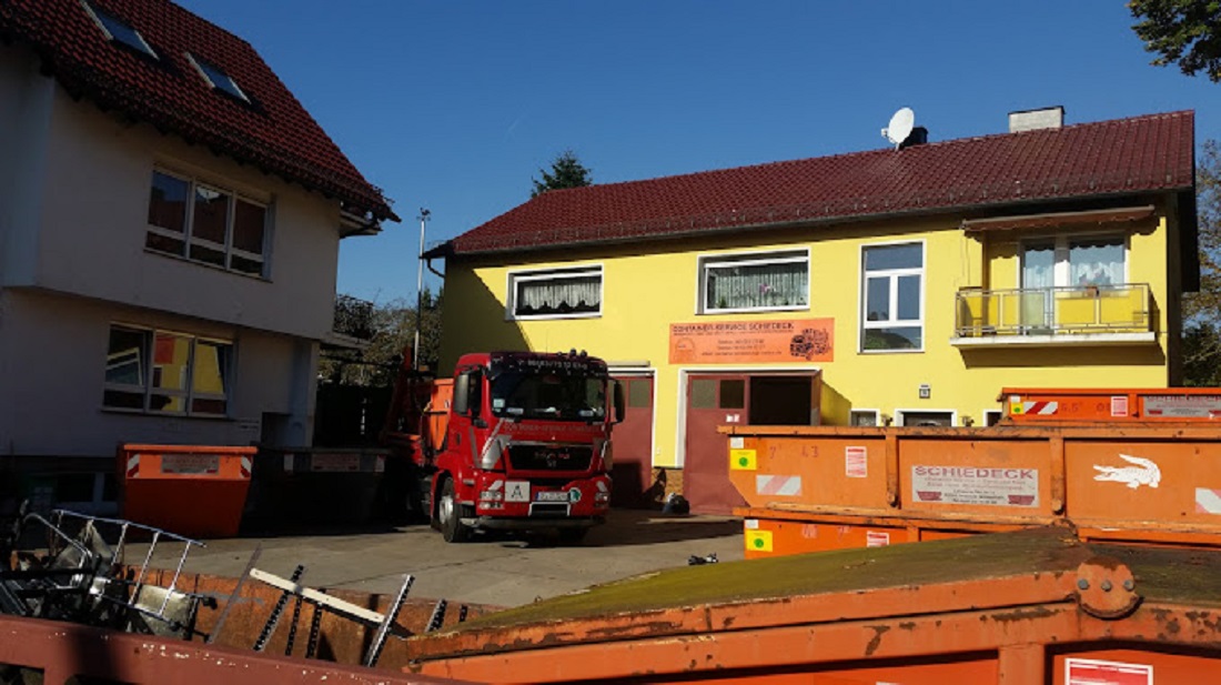 Beispielarbeit von Container-Service Schiedeck - veröffentlicht auf Sanimio.de