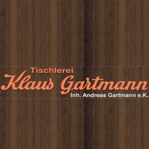 Logo der Firma Tischlerei Klaus Gartmann Inh. Andreas Gartmann e.K. aus Remscheid auf dem Branchenportal Tischler-Schreiner.org