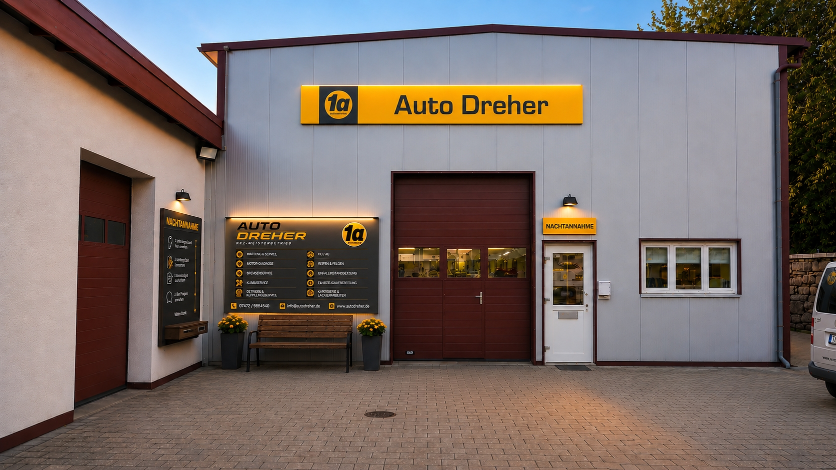 Beispielarbeit von 1a Auto Dreher e.K. - veröffentlicht auf Auto-Werkstatt.de
