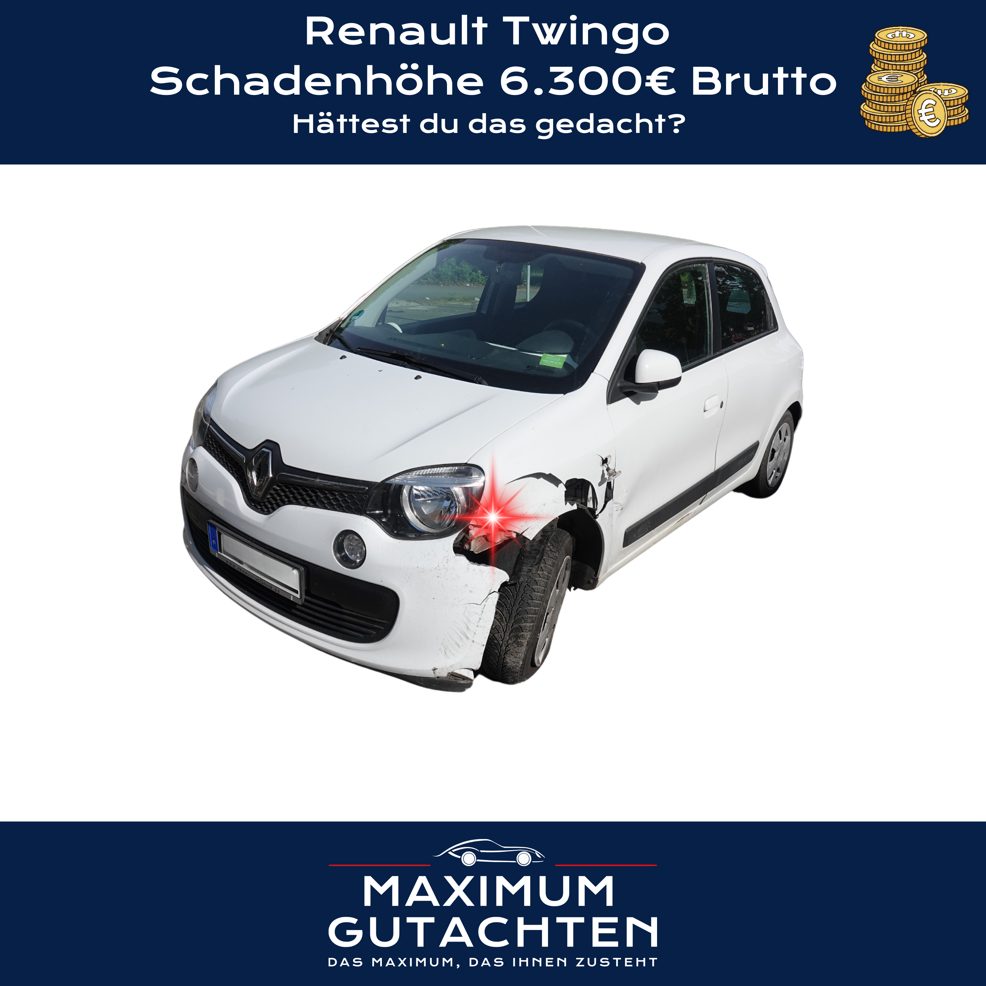 Beispielarbeit von Maximum Gutachten - Kfz Gutachter Berlin, Potsdam und Umgebung - veröffentlicht auf Gutachter.org