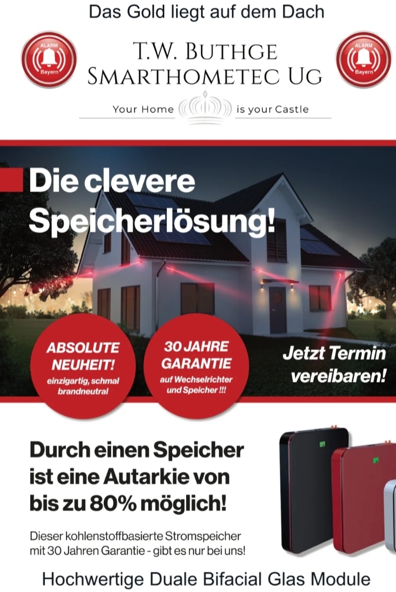 Beispielarbeit von Thomas Buthge - veröffentlicht auf Solartechnik.org