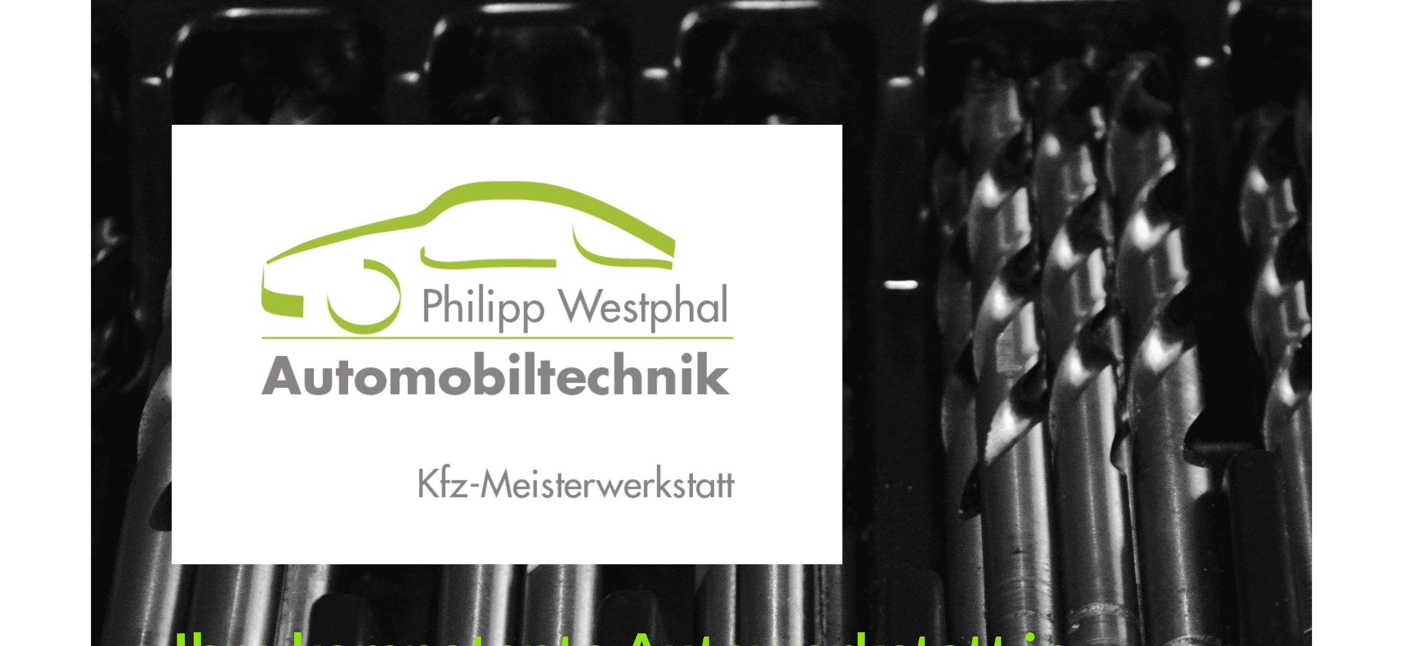 Beispielarbeit von Philipp Westphal Automobiltechnik - veröffentlicht auf Auto-Werkstatt.de
