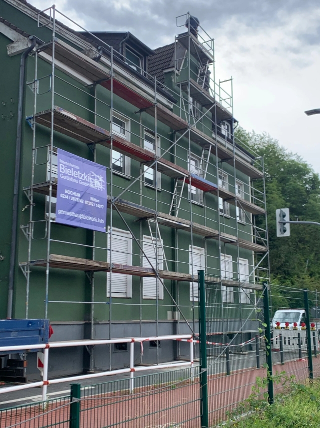 Beispielarbeit von Bieletzki Gerüstbau GmbH - veröffentlicht auf Geruestbau.org