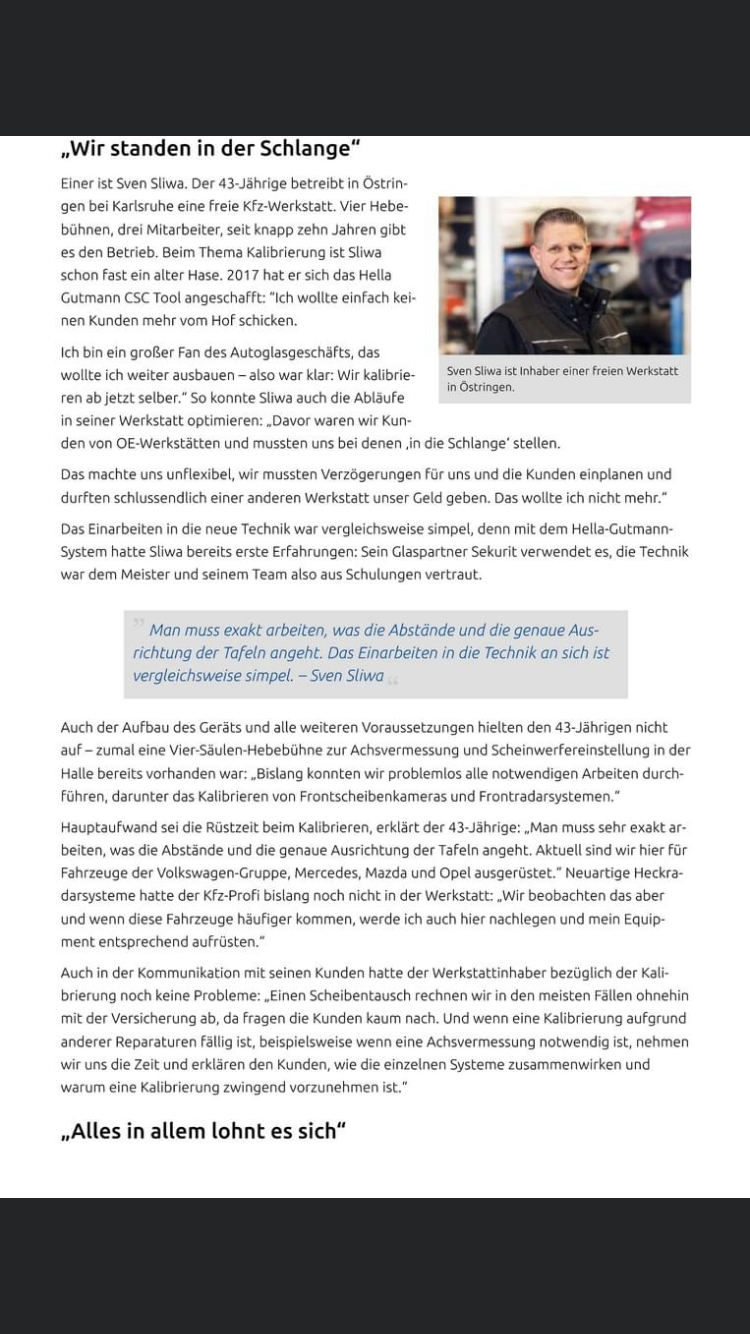 Beispielarbeit von Simon Prilop KFZ -Techniker Meister Autokorrektur - veröffentlicht auf Auto-Werkstatt.de