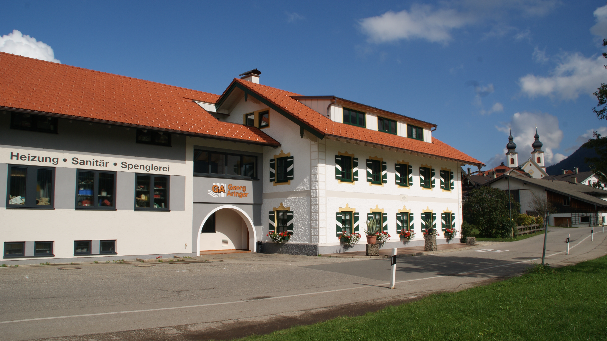 Beispielarbeit von Georg Aringer Sanitär-Heizung-Spenglerei - veröffentlicht auf Sanitaer.org