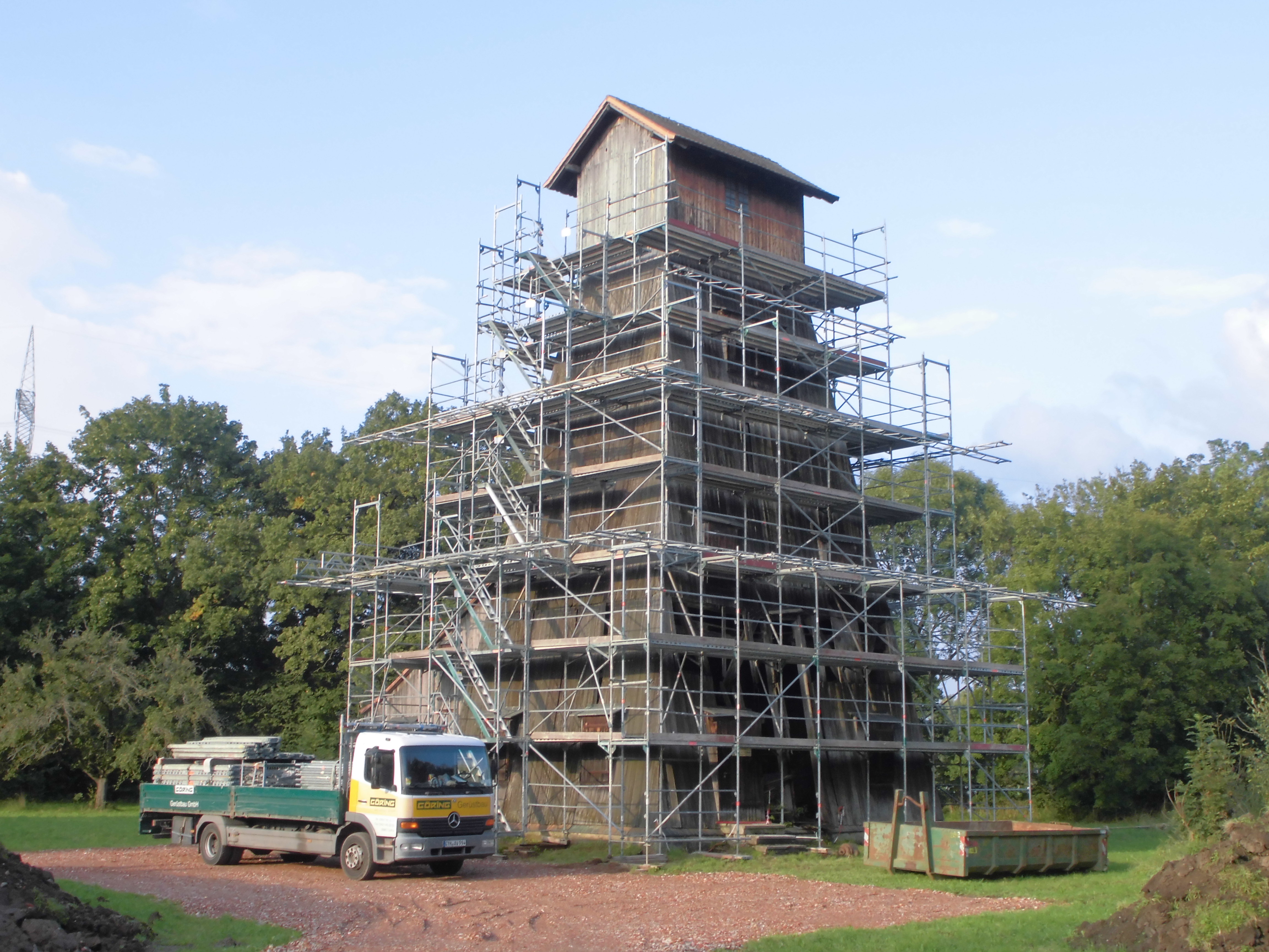Beispielarbeit von Göring Gerüstbau GmbH - veröffentlicht auf Geruestbau.org