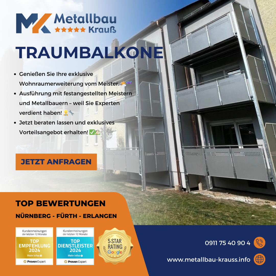 Beispielarbeit von Metallbau Krauß GmbH - veröffentlicht auf Schlosserei.net