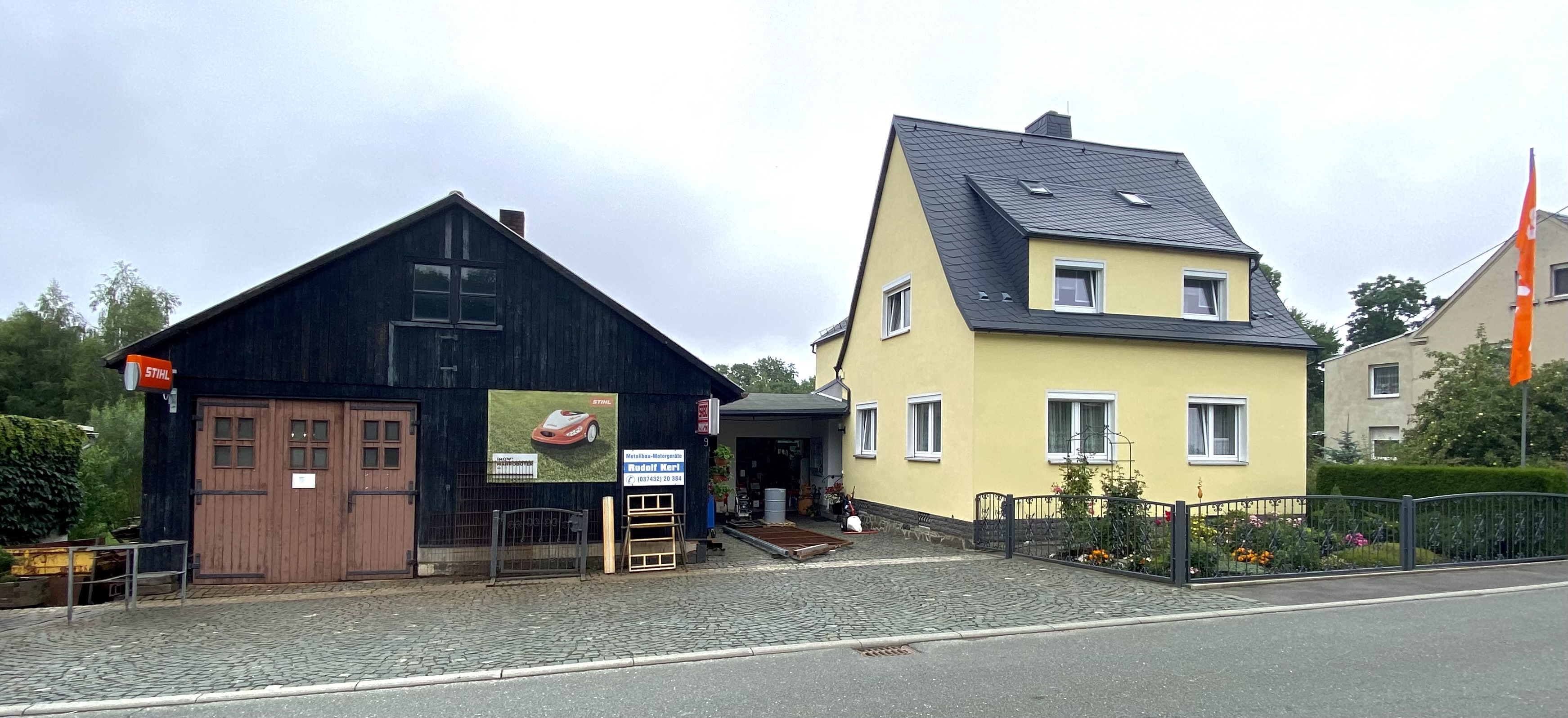 Beispielarbeit von Metallbau und Motorgeräte Rudolf Kerl - veröffentlicht auf Schlosserei.net