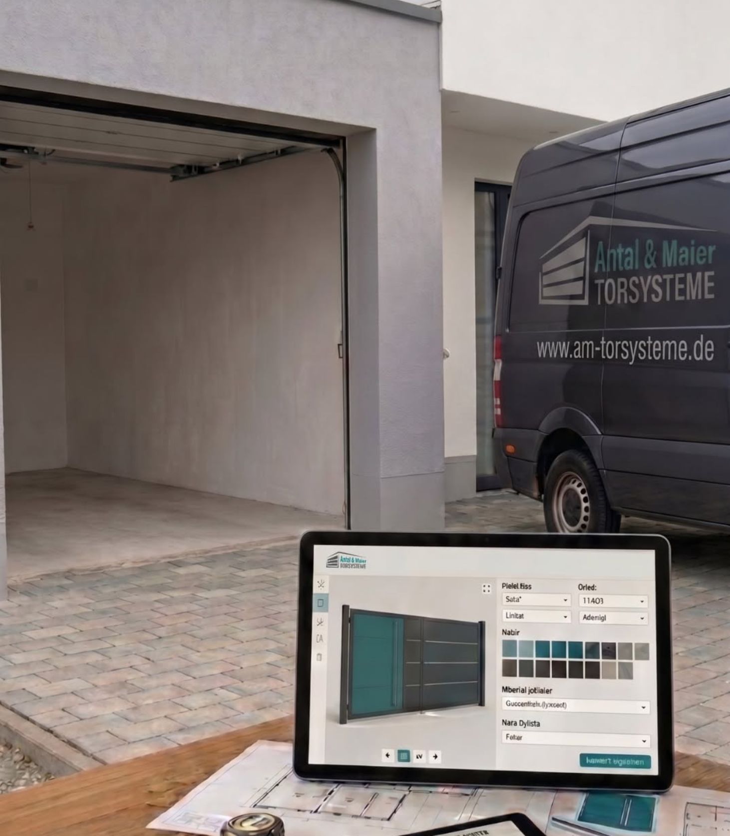 Beispielarbeit von Antal & Maier Torsysteme - veröffentlicht auf Fensterbau.org