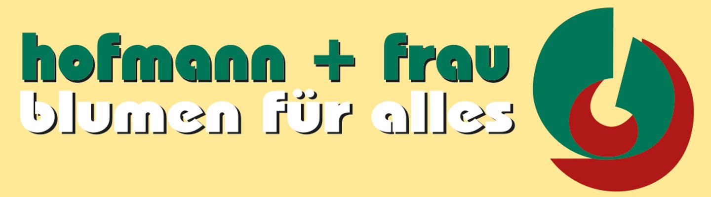 Logo der Firma hofmann + frau | blumen für alles aus Dresden auf dem Branchenportal Gartenbau.org