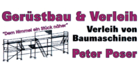 Logo der Firma Gerüstbau u. Verleih Poser Peter aus Bamberg auf dem Branchenportal Geruestbau.org