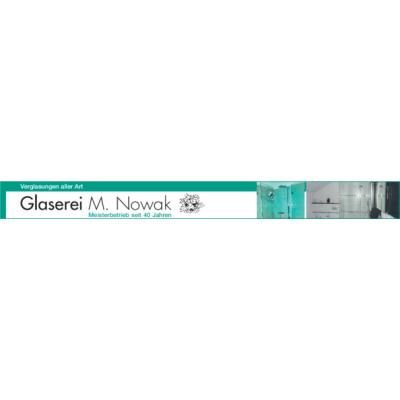 Logo der Firma Glaserei M. Nowak aus Wuppertal auf dem Branchenportal Glaserei.org