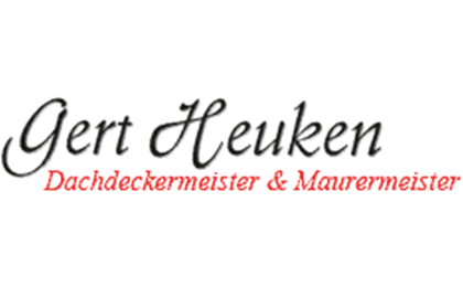 Logo der Firma Heuken Gert Dachdeckermeister aus Mülheim an der Ruhr auf dem Branchenportal Dachdecker.com