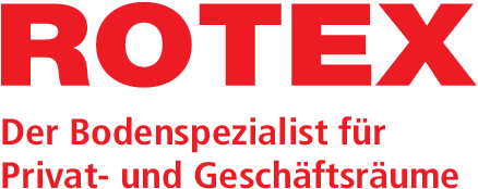 Logo der Firma ROTEX Bodenbeläge aus Düsseldorf auf dem Branchenportal Bodenleger.net