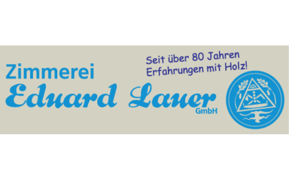 Logo der Firma Lauer Eduard GmbH aus Hollfeld auf dem Branchenportal Tischler-Schreiner.org