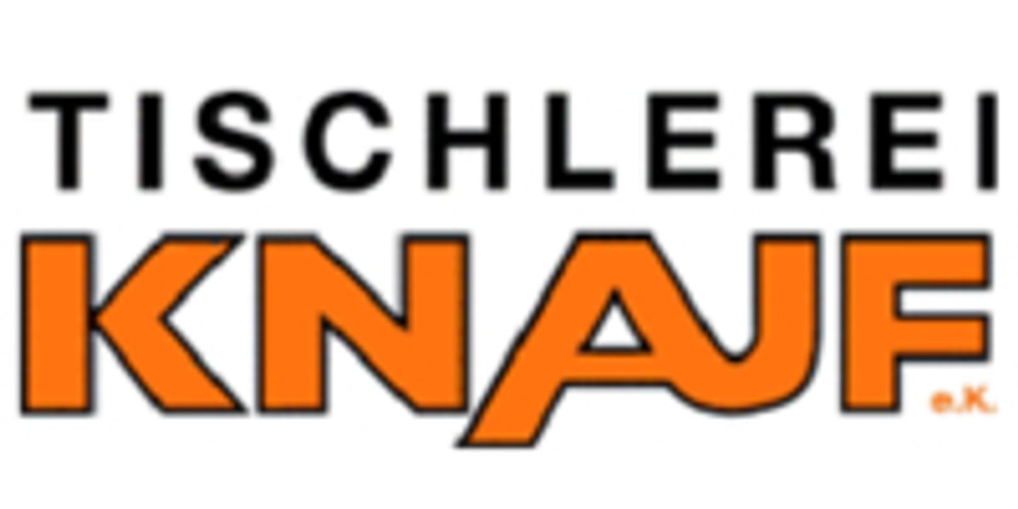 Logo der Firma Tischlerei Knauf e.K. Inh. Matthias Raub aus Erfurt auf dem Branchenportal Tischler-Schreiner.org