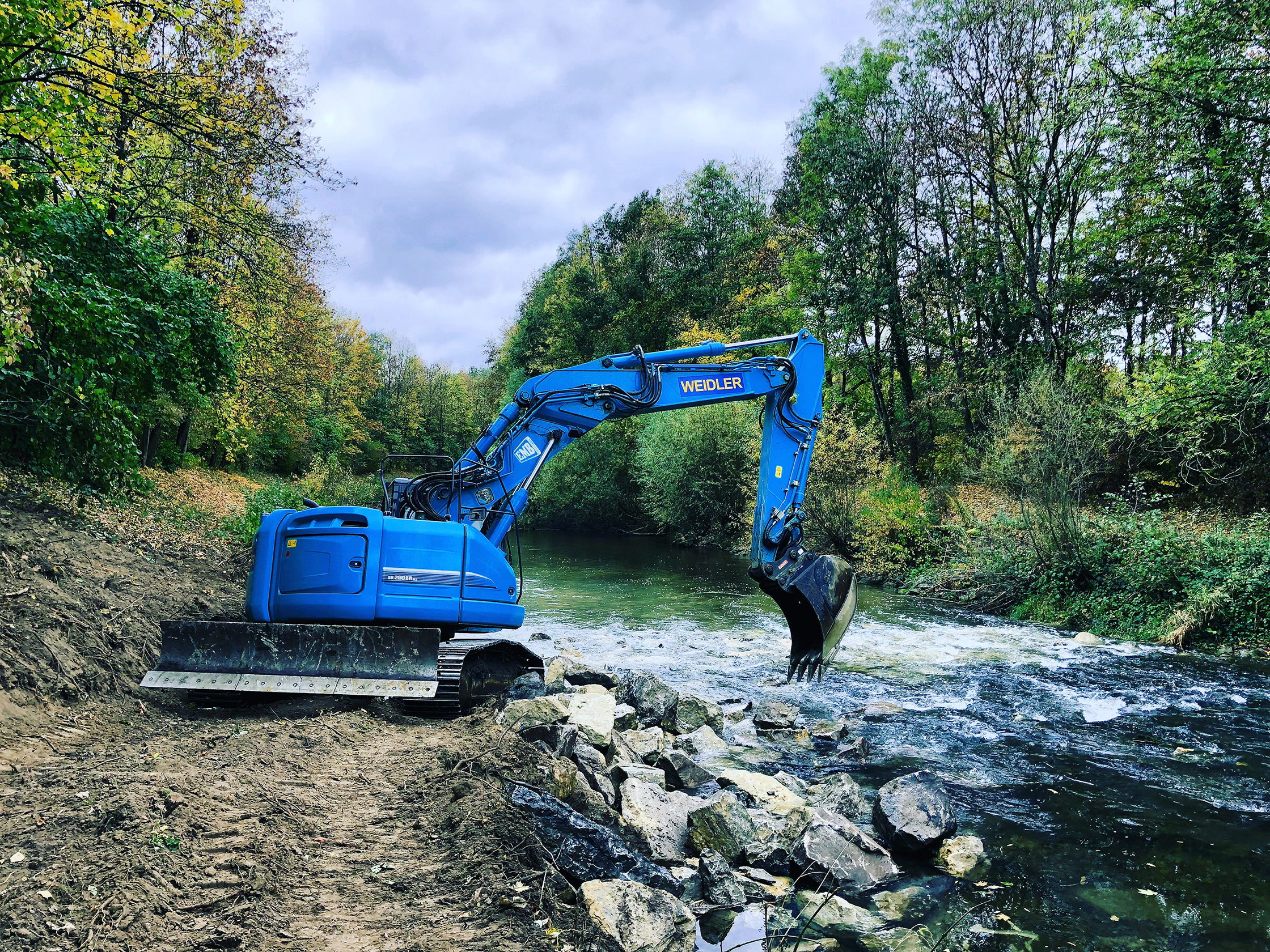 Beispielarbeit von WILHELM WEIDLER GmbH & Co. KG Bauunternehmung I Tiefbau I Straßenbau I Wasserbau I Erdbau - veröffentlicht auf Bauunternehmen.org