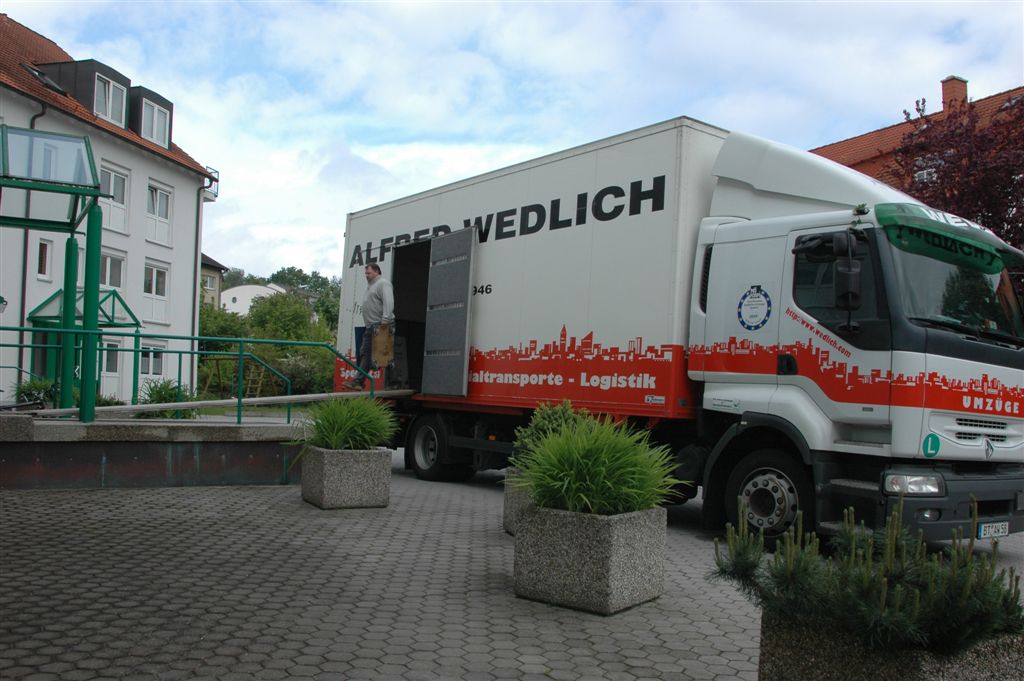 Beispielarbeit von WEDLICH.Umzug & Service GmbH - veröffentlicht auf Hausmeisterdienste.net