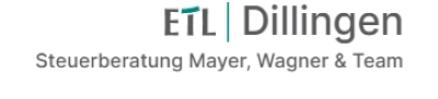 Logo der Firma ETL Dillingen GmbH Steuerberatungsgesellschaft aus Dillingen an der Donau auf dem Branchenportal Steuer-Berater.de