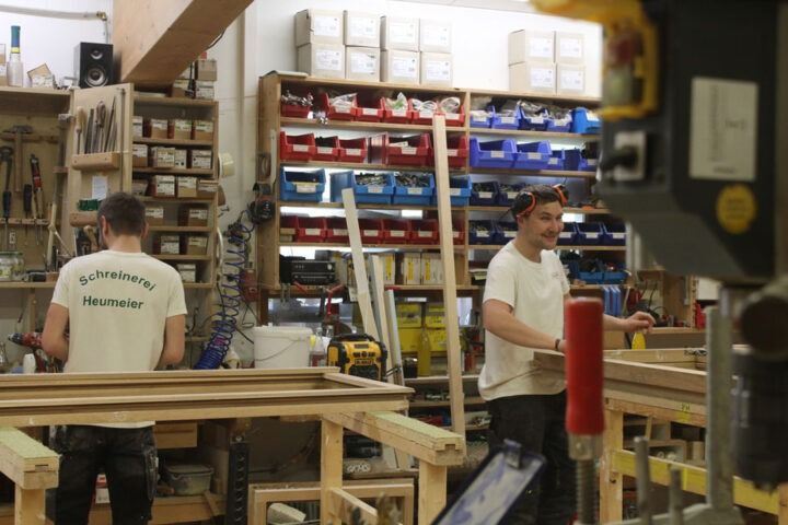Beispielarbeit von Schreinerei Heumeier GmbH - veröffentlicht auf Tischler-Schreiner.org