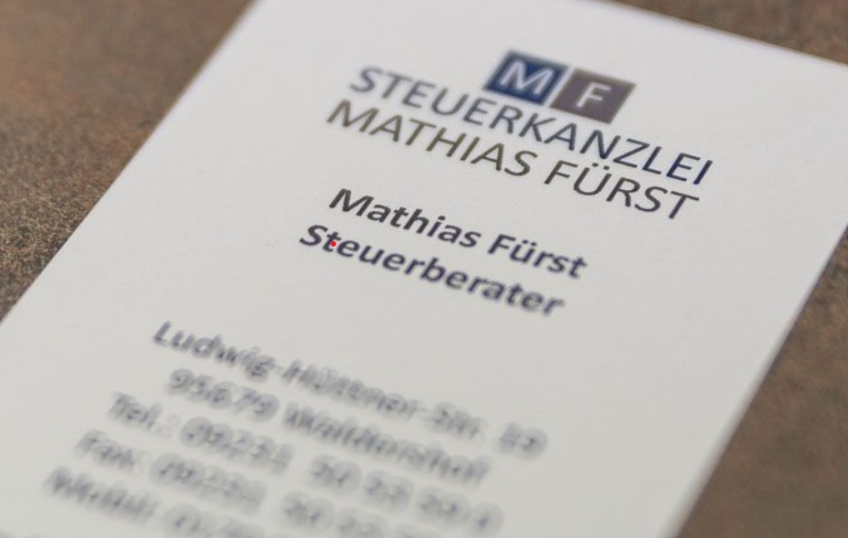 Beispielarbeit von Steuerkanzlei Mathias Fürst - veröffentlicht auf Steuer-Berater.de