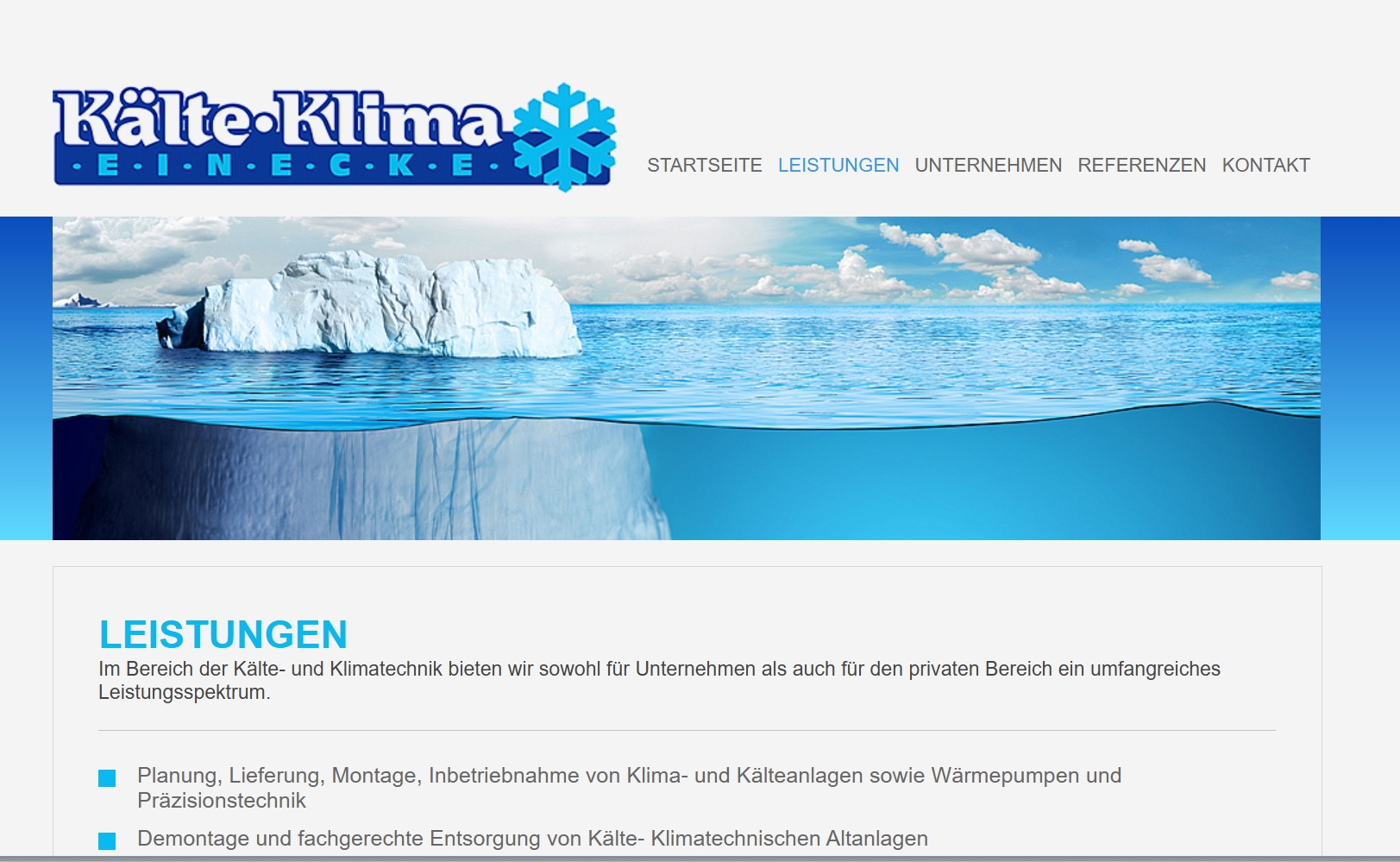 Beispielarbeit von Kälte - Klima - Einecke GmbH - veröffentlicht auf Klimatechniker.net