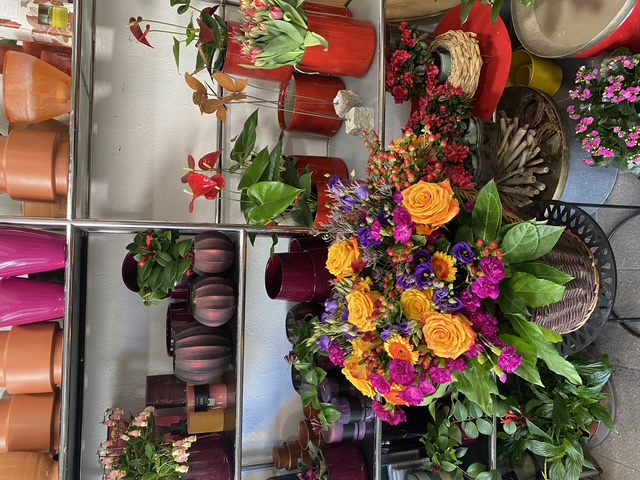 Beispielarbeit von Blumen schöner schenken - veröffentlicht auf Gartenbau.org