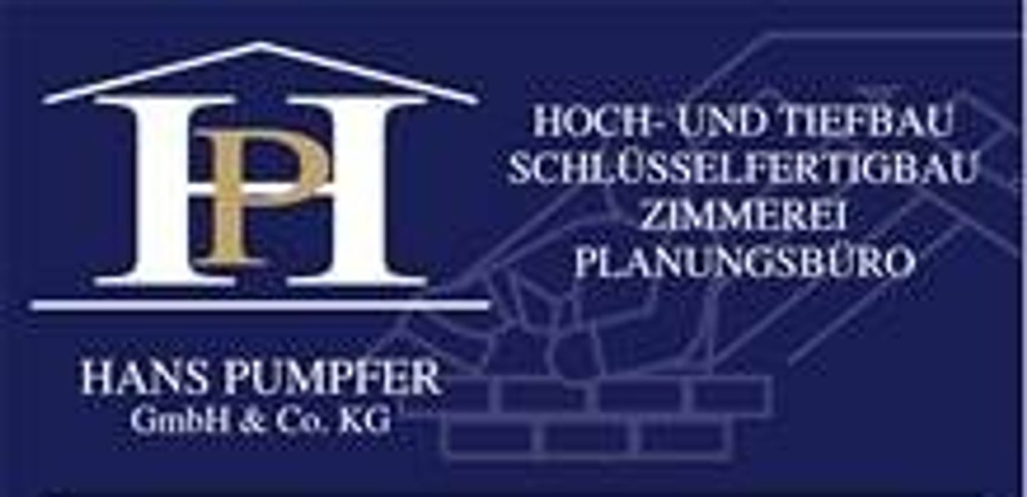 Logo der Firma Hans Pumpfer Hoch- u. Tiefbau, Schlüsselfertigbau, Planungsbüro & Zimmerei aus Aschau auf dem Branchenportal Bauunternehmen.org