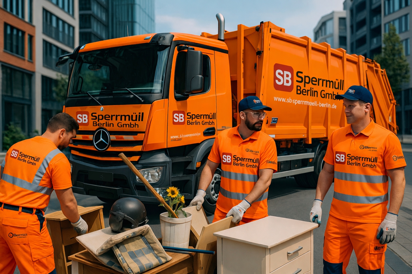 Beispielarbeit von SB Sperrmüll Berlin GmbH - Für Ihre Abholung & Entsorgung - veröffentlicht auf Hausmeisterdienste.net