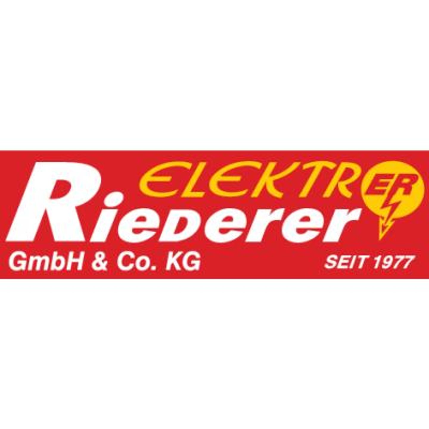Logo der Firma Elektro Riederer GmbH & Co. KG aus Mohlsdorf-Teichwolframsdorf auf dem Branchenportal Elektriker.org
