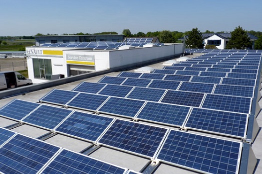 Beispielarbeit von Solarstrom Celle - veröffentlicht auf Solartechnik.org