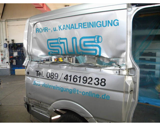 Beispielarbeit von Frank Karosseriebau - veröffentlicht auf Auto-Werkstatt.de