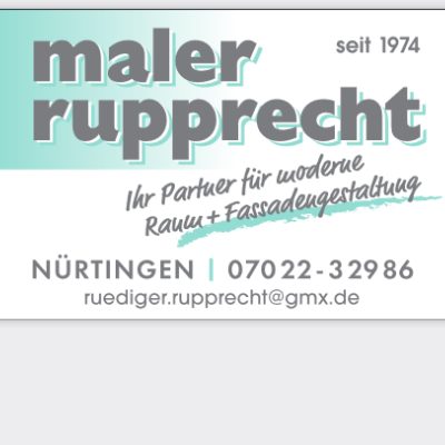 Logo der Firma Maler Rupprecht aus Nürtingen auf dem Branchenportal Maler.org