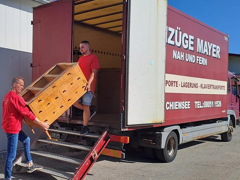 Beispielarbeit von Umzüge Mayer - veröffentlicht auf Hausmeisterdienste.net