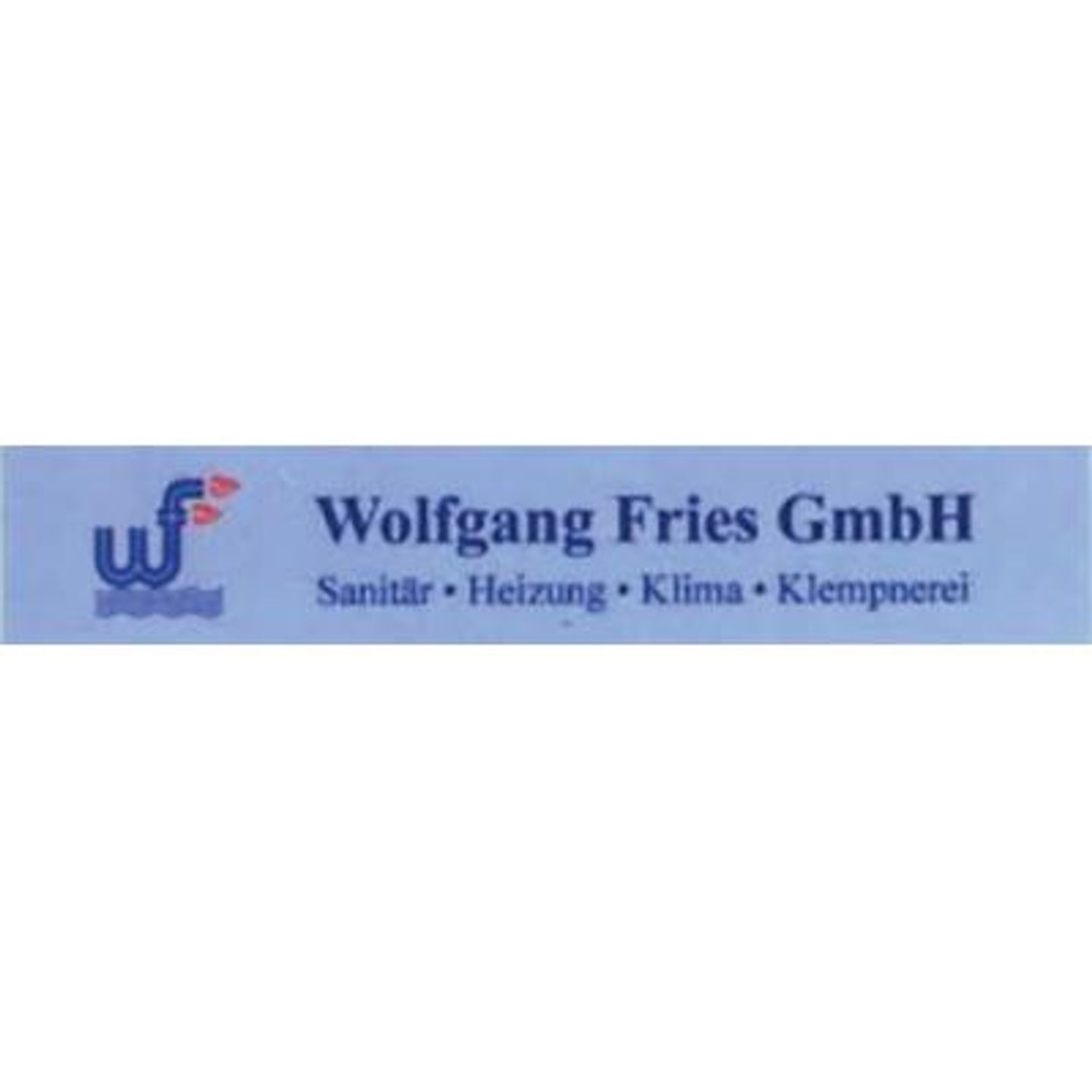 Logo der Firma Fries Wolfgang GmbH aus Ruhla auf dem Branchenportal Heizungsbau.net