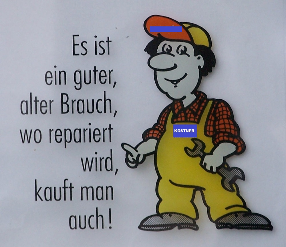 Beispielarbeit von Fahrrad Kostner - veröffentlicht auf Fahrradreparatur.org