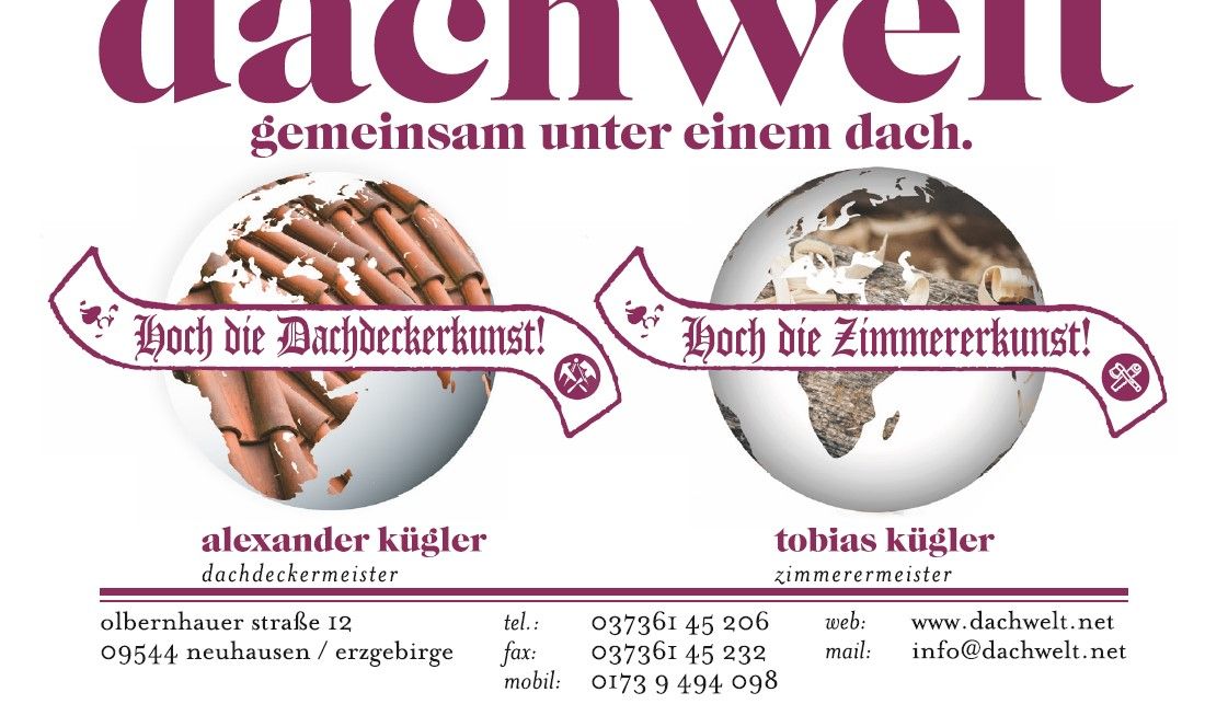 Logo der Firma DACHWELT - KÜGLER Dachdecker- und Zimmerermeister aus Neuhausen auf dem Branchenportal Bauunternehmen.org
