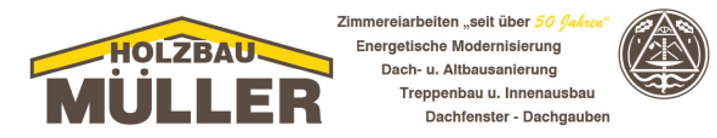 Logo der Firma Holzbau Müller Inh. Holger Müller aus Mönchweiler auf dem Branchenportal Bauunternehmen.org